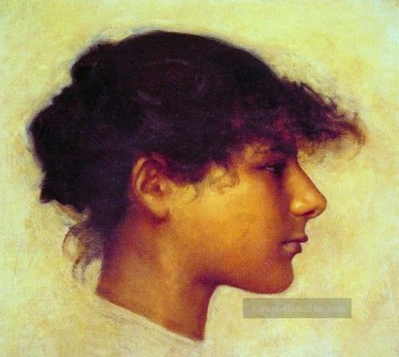 Kopf von Ana Capril Mädchen Porträt John Singer Sargent Ölgemälde